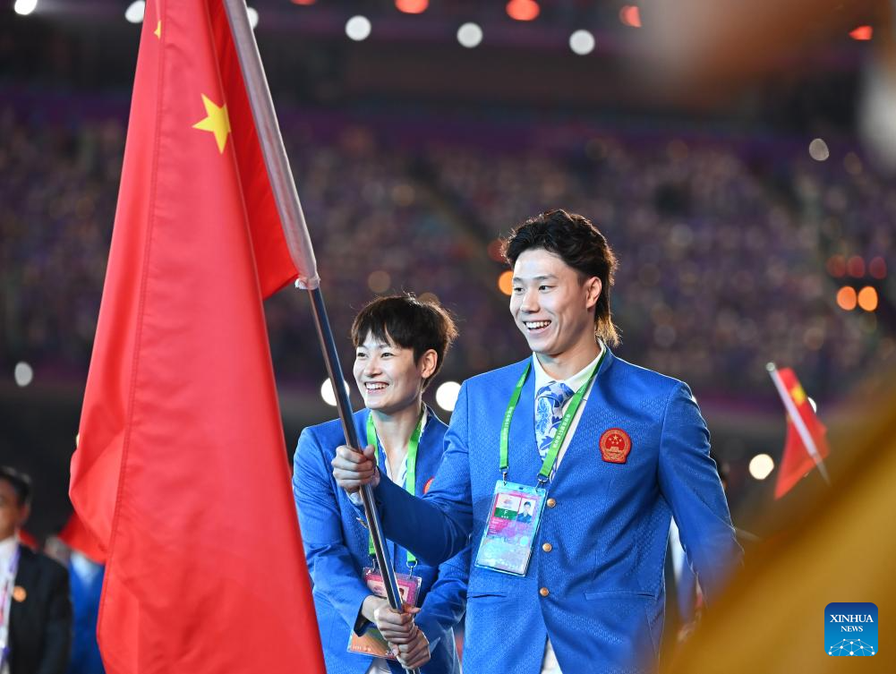 Opening ceremony of 19th Asian Games held in Hangzhou