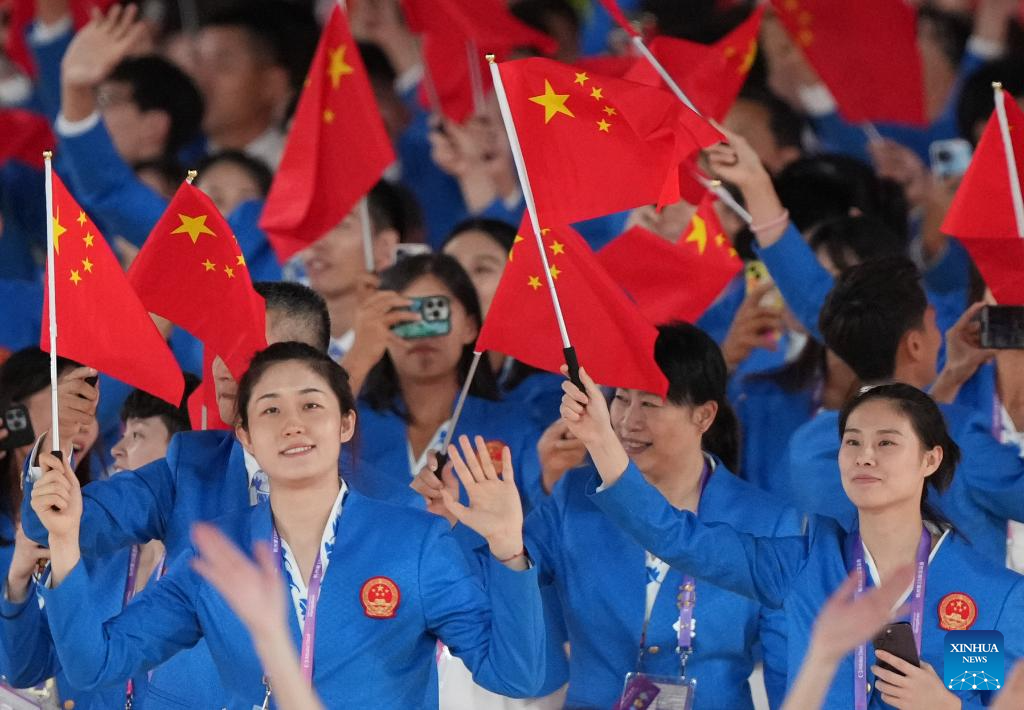 Opening ceremony of 19th Asian Games held in Hangzhou