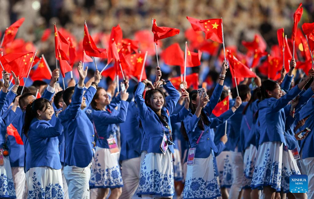 Opening ceremony of 19th Asian Games held in Hangzhou