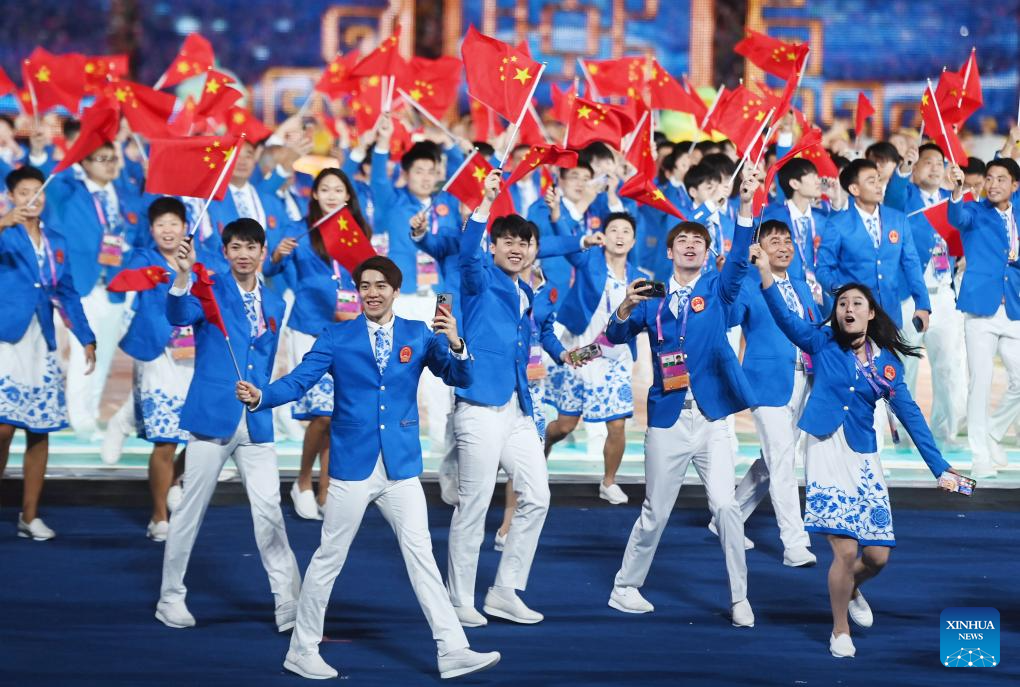 Opening ceremony of 19th Asian Games held in Hangzhou