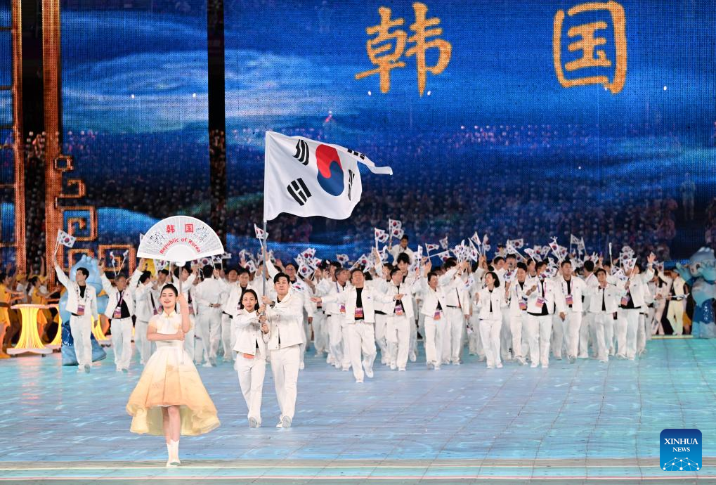 Opening ceremony of 19th Asian Games held in Hangzhou