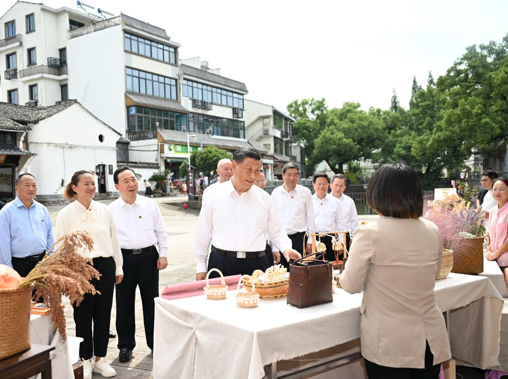Xi Focus: Xi calls on Zhejiang to write new chapter in advancing Chinese modernization