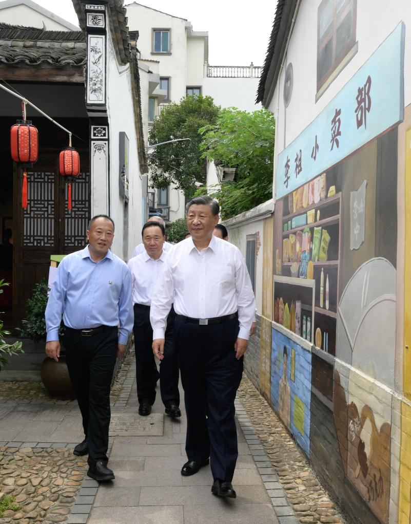 Xi Focus: Xi calls on Zhejiang to write new chapter in advancing Chinese modernization