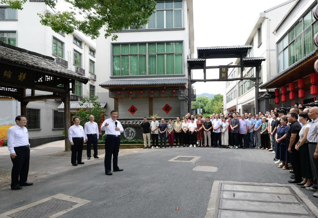 Xi Focus: Xi calls on Zhejiang to write new chapter in advancing Chinese modernization