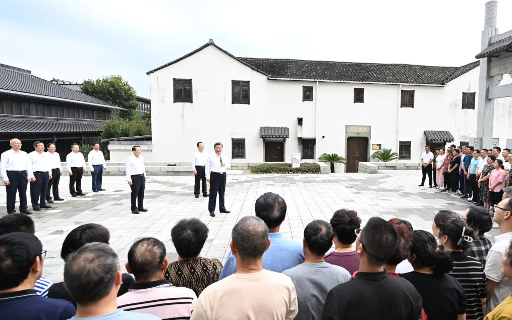 Xi Focus: Xi calls on Zhejiang to write new chapter in advancing Chinese modernization