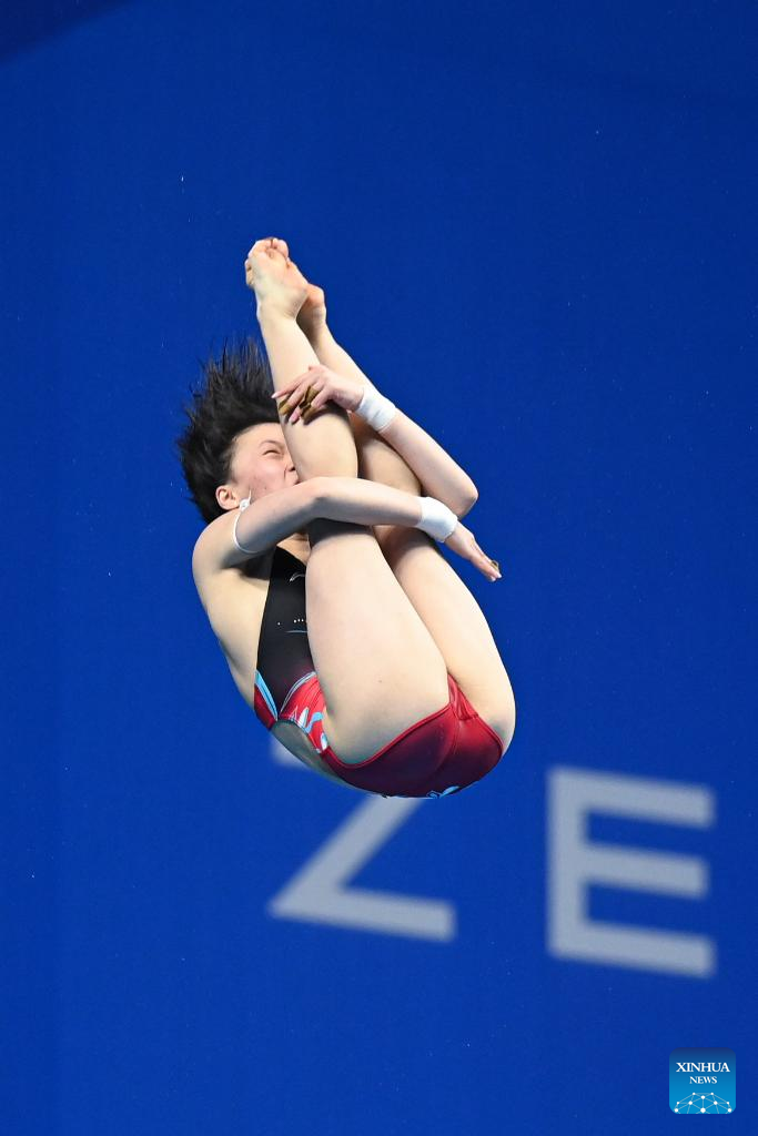 China's star diver Quan wins women's 10m platform at Hangzhou Asiad