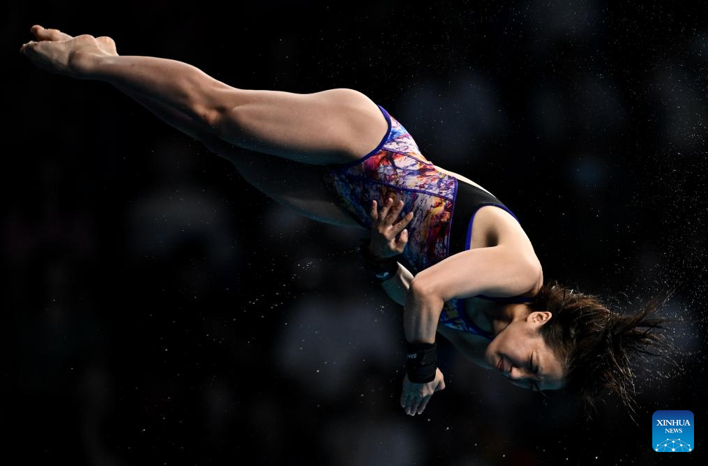 China's star diver Quan wins women's 10m platform at Hangzhou Asiad