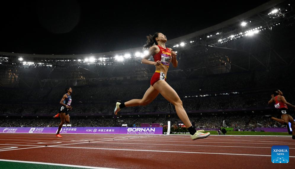 China wins women's 4x100m relay gold at Hangzhou Asiad