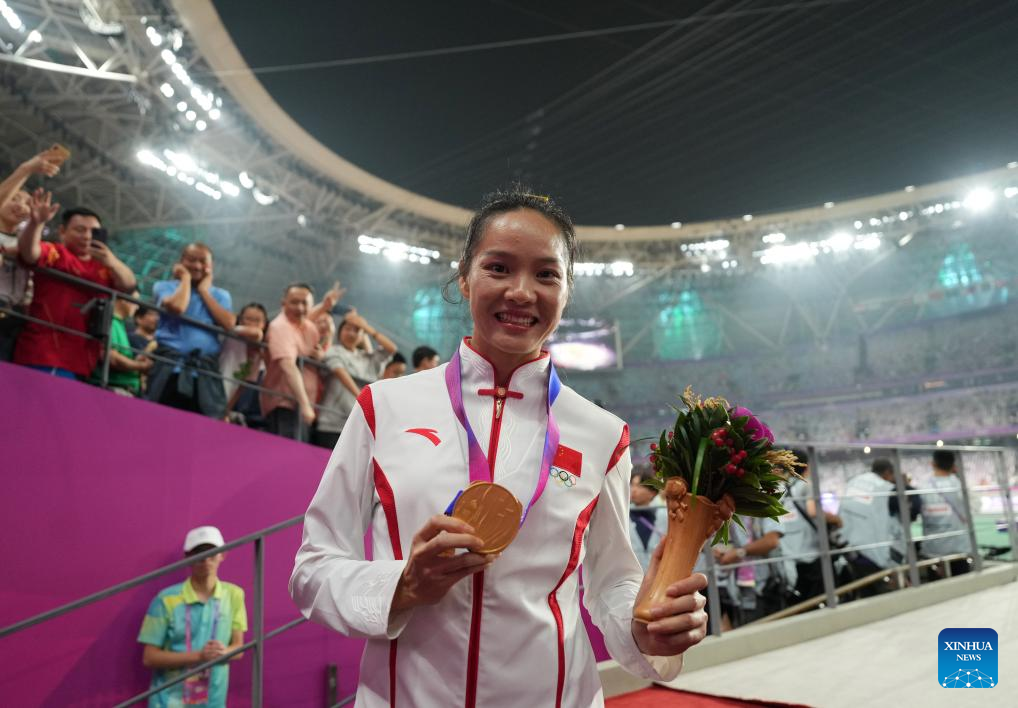 China wins women's 4x100m relay gold at Hangzhou Asiad