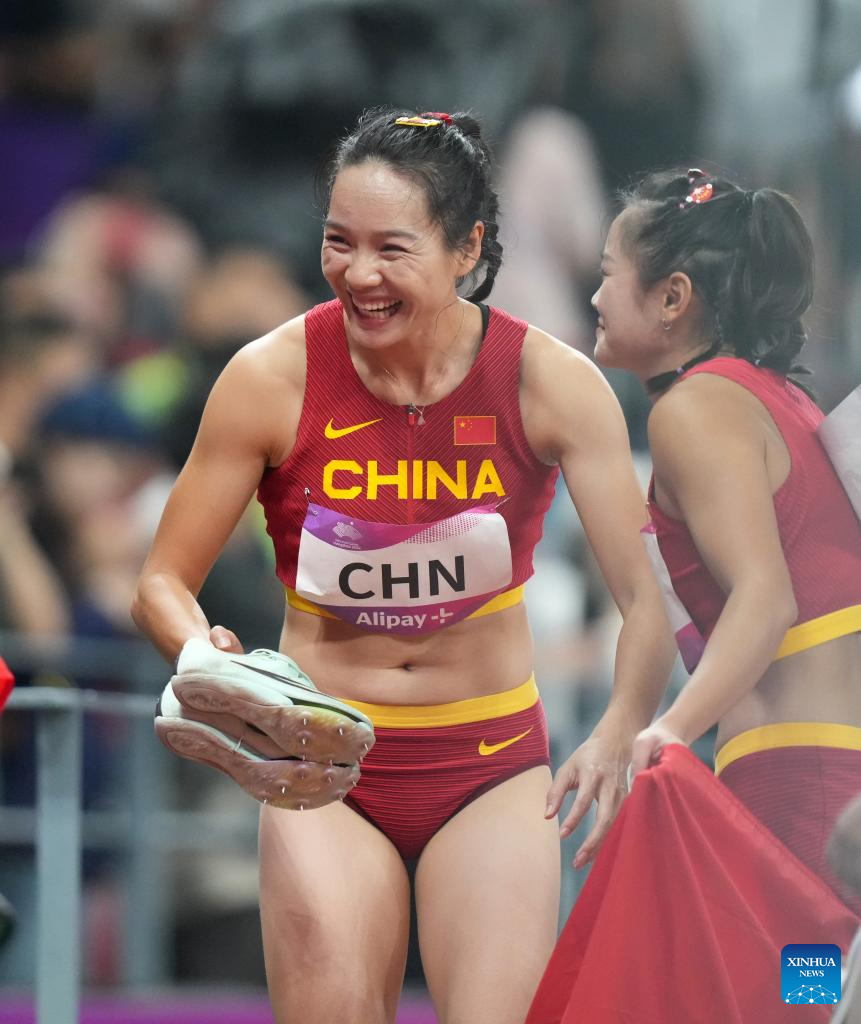 China wins women's 4x100m relay gold at Hangzhou Asiad