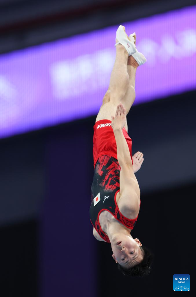 China's Yan triumphs in men's individual trampoline at Hangzhou Asiad