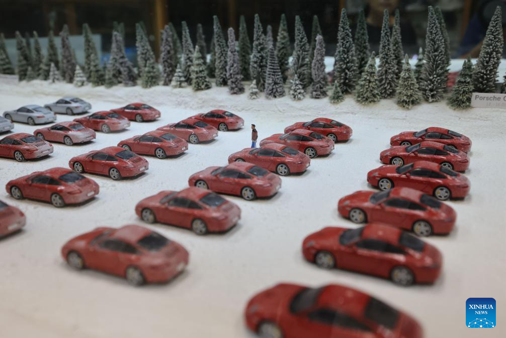 Model cars displayed at Billy Karam Museum in Lebanon
