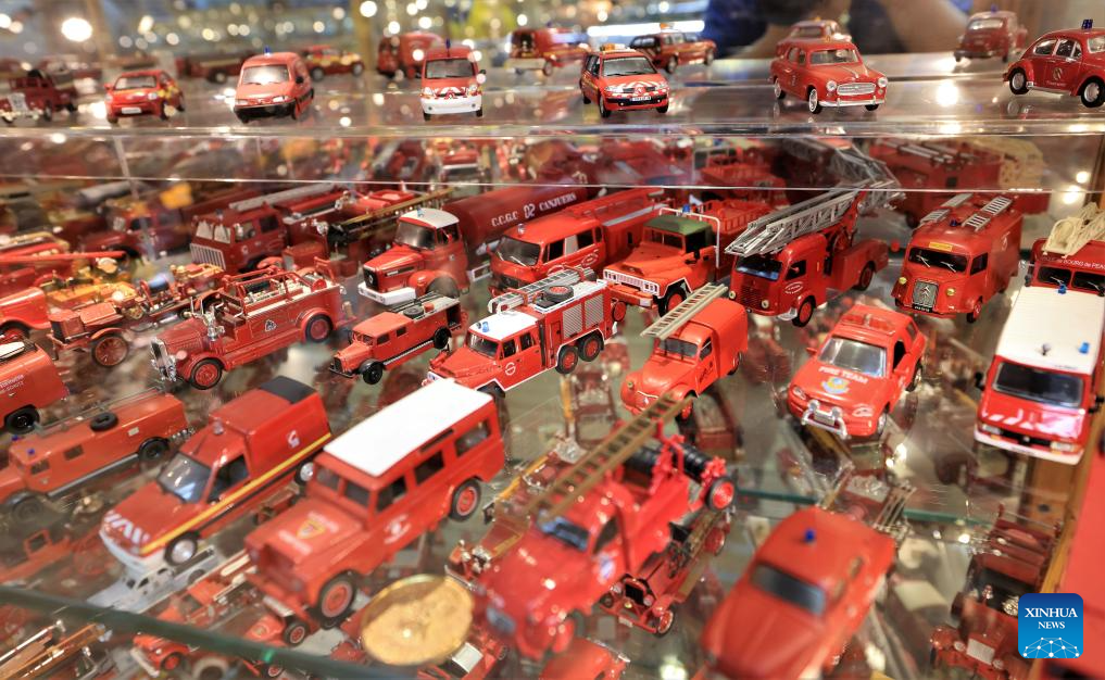 Model cars displayed at Billy Karam Museum in Lebanon