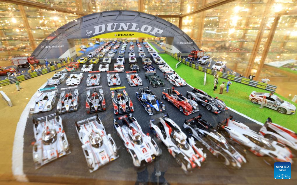 Model cars displayed at Billy Karam Museum in Lebanon