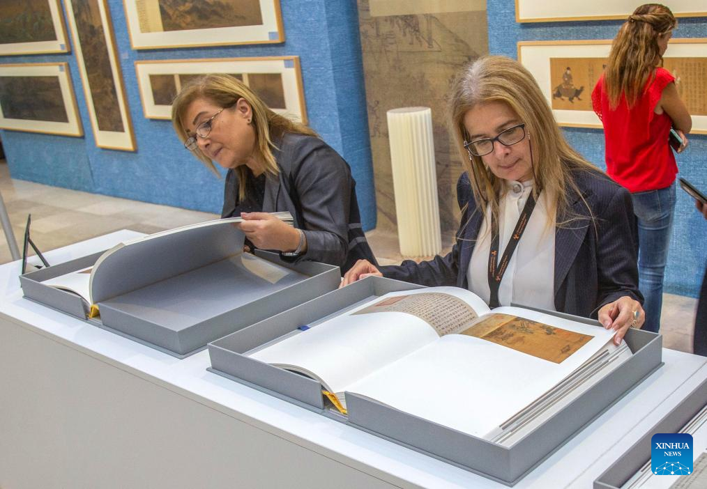 Exhibition of ancient paintings in Cyprus showcases China's rich heritage