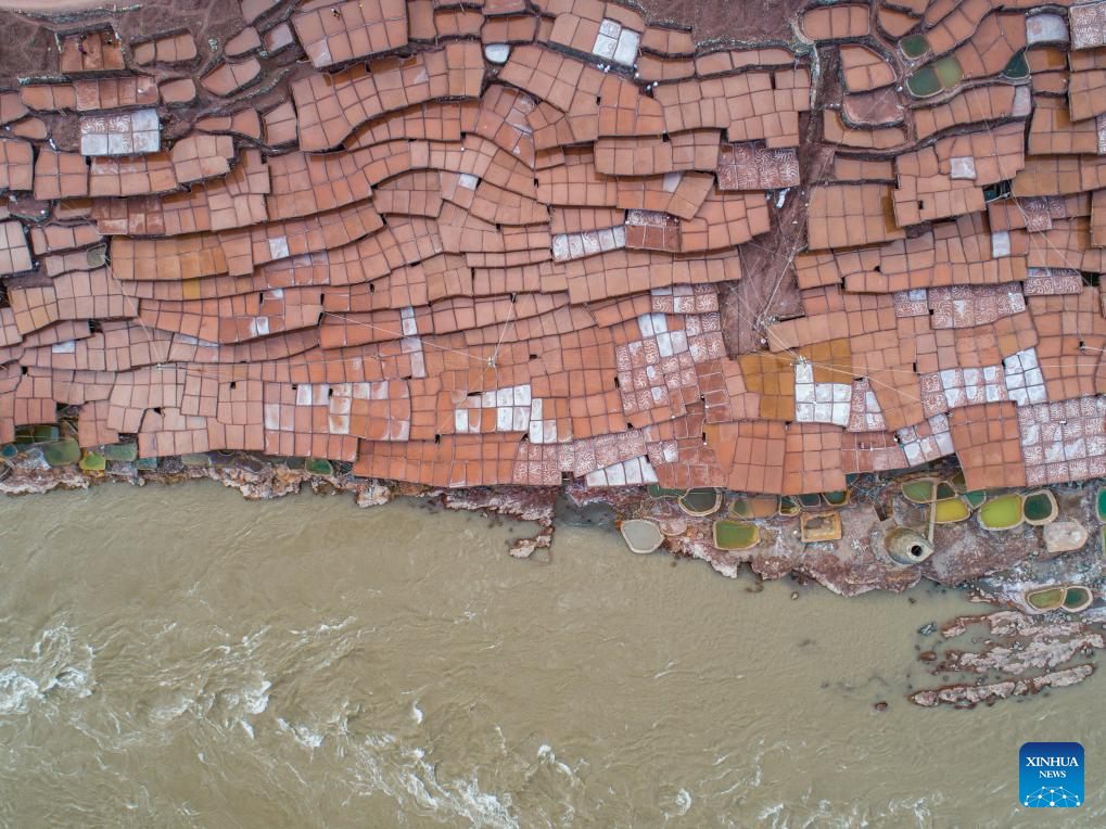 In pics: salt fields in China's Tibet