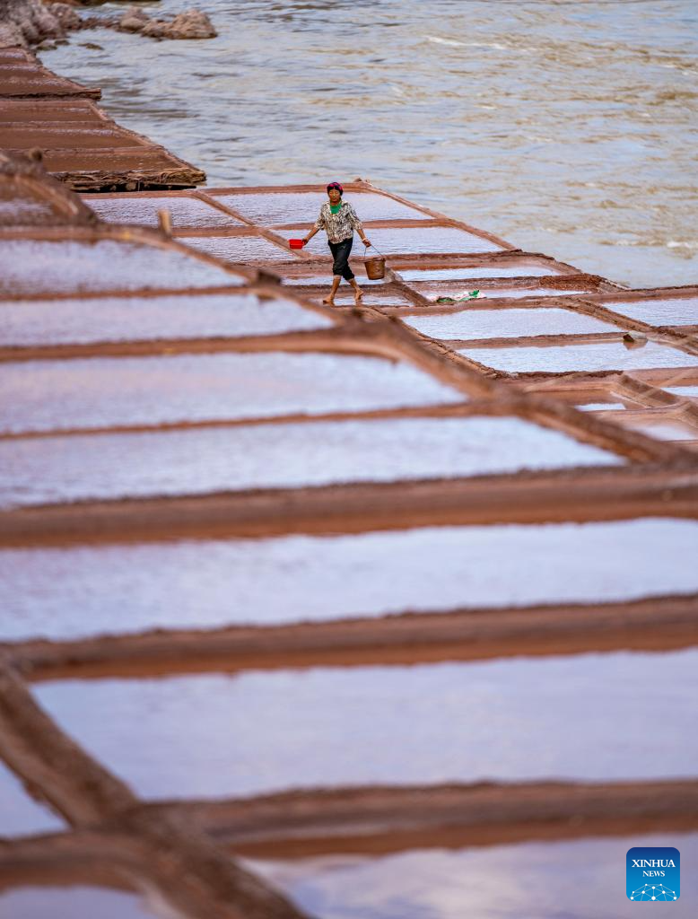 In pics: salt fields in China's Tibet