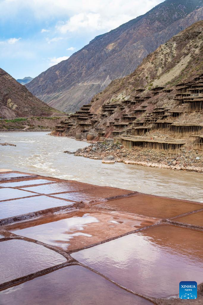 In pics: salt fields in China's Tibet