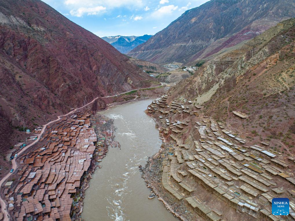 In pics: salt fields in China's Tibet