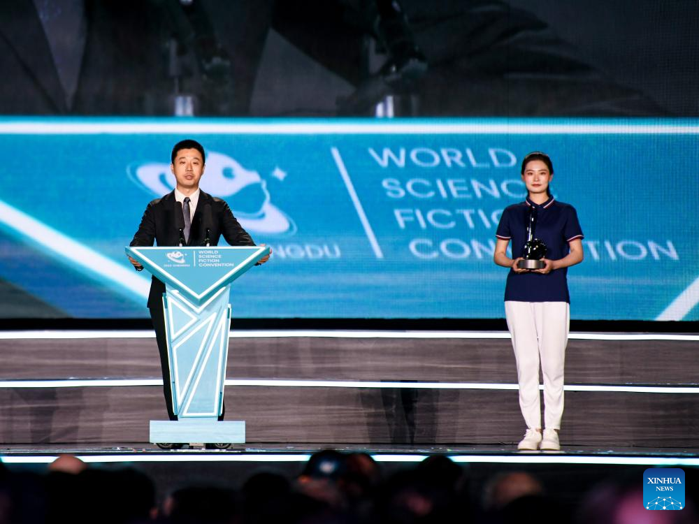 Chinese sci-fi writer Hai Ya wins Hugo Award for Best Novelette