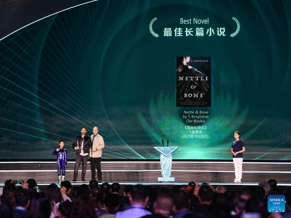 Chinese sci-fi writer Hai Ya wins Hugo Award for Best Novelette