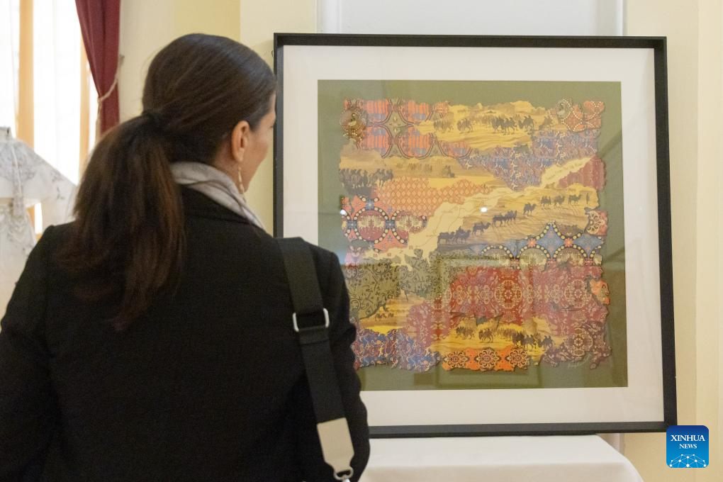 Budapest hosts Chinese silk art exhibition