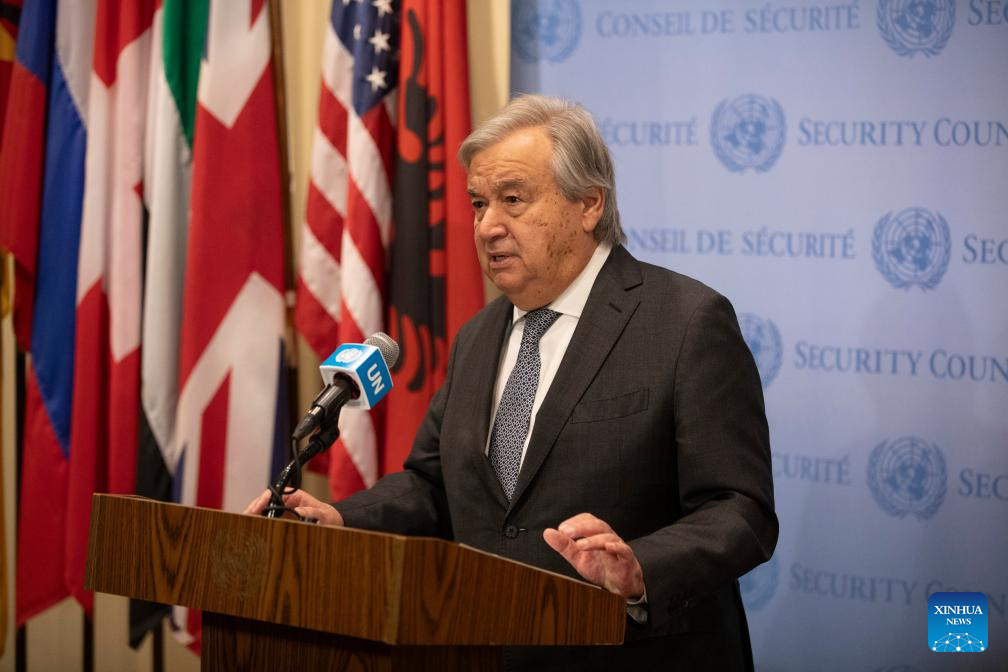 UN chief refutes allegations of justifying Hamas attacks