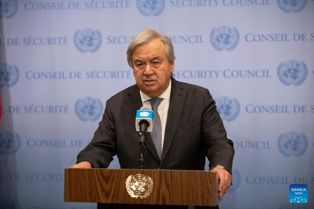 UN chief refutes allegations of justifying Hamas attacks