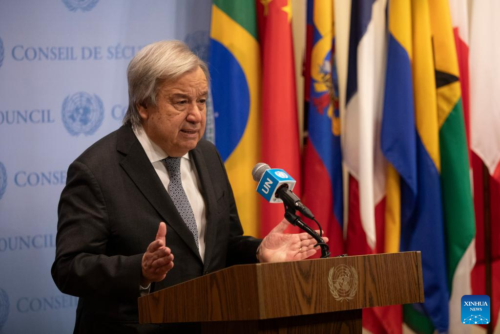 UN chief refutes allegations of justifying Hamas attacks