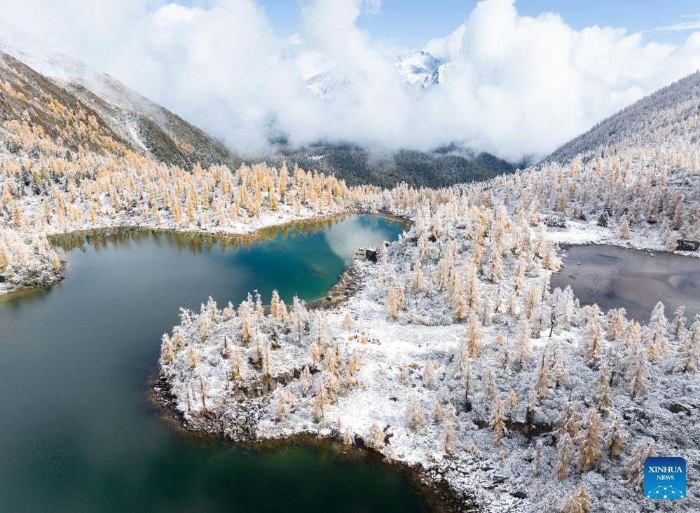 Autumn scenery in Dangling village, SW China's Sichuan