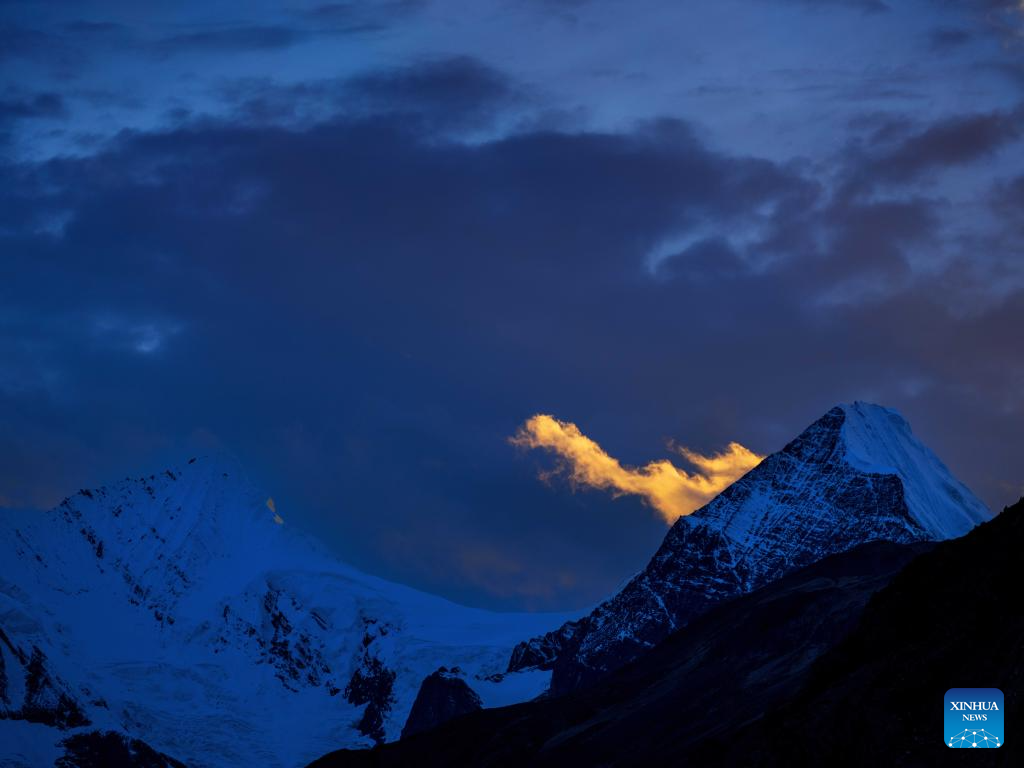 Scenery of Banbar County of Qamdo in SW China's Tibet