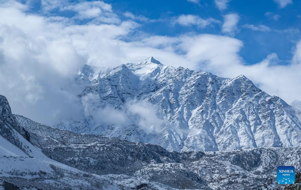 Scenery of Banbar County of Qamdo in SW China's Tibet