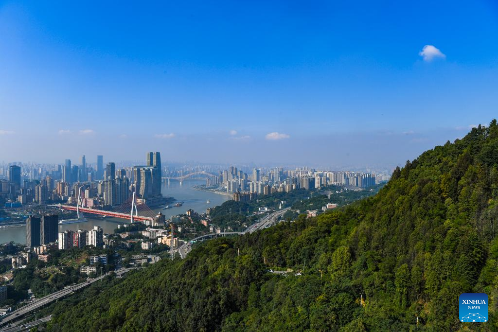 City view of SW China's Chongqing