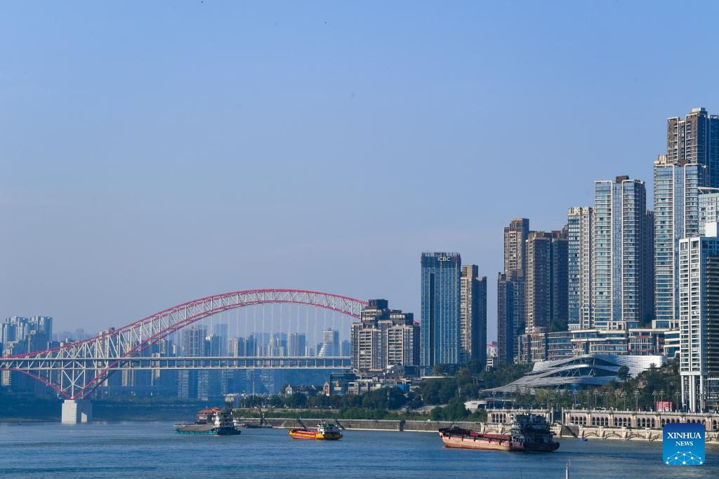City view of SW China's Chongqing