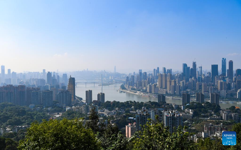 City view of SW China's Chongqing