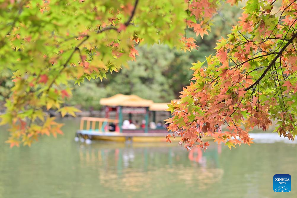Autumn scenery of Summer Palace in Beijing