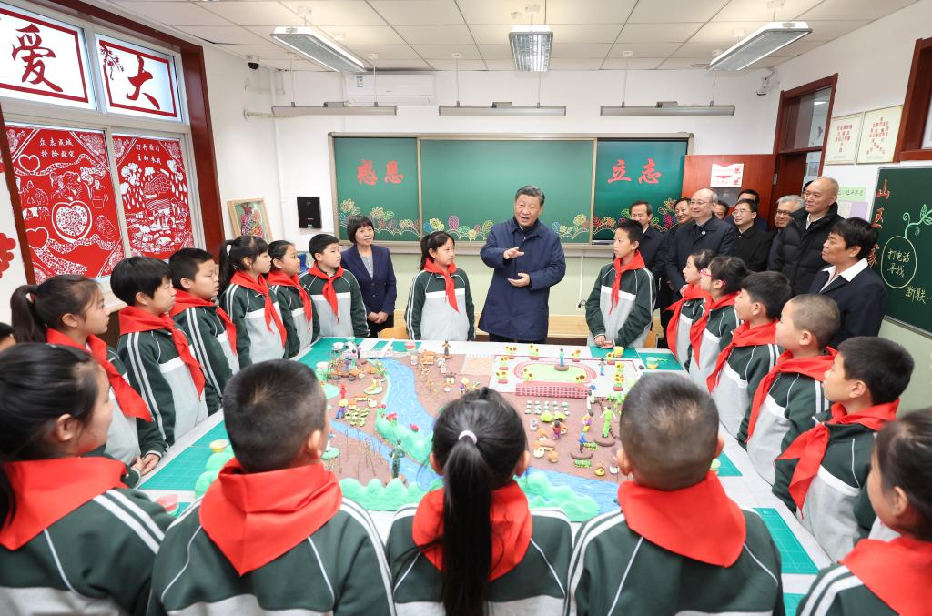 Xi inspects post-flood reconstruction in Beijing, Hebei