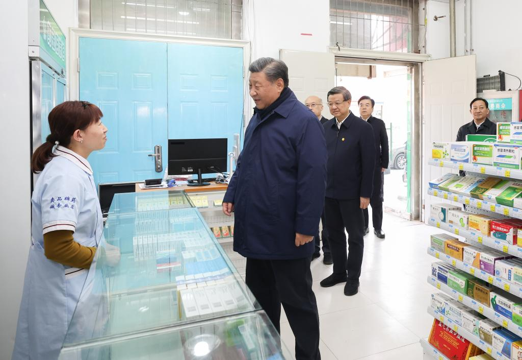 Xi inspects post-flood reconstruction in Beijing, Hebei