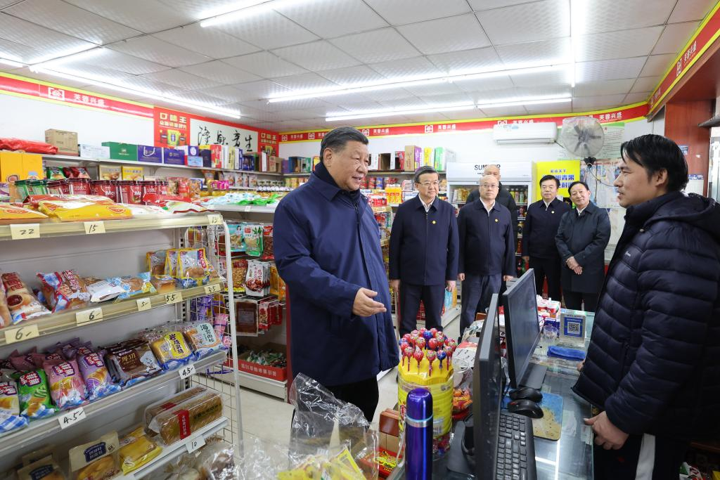 Xi inspects post-flood reconstruction in Beijing, Hebei