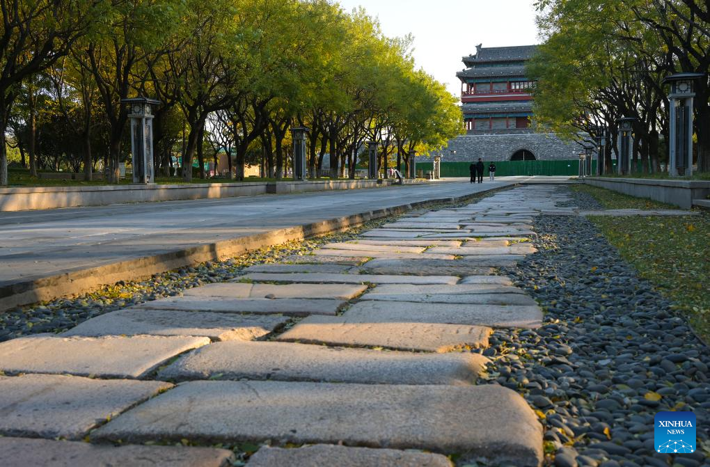 Autumn on Beijing Central Axis