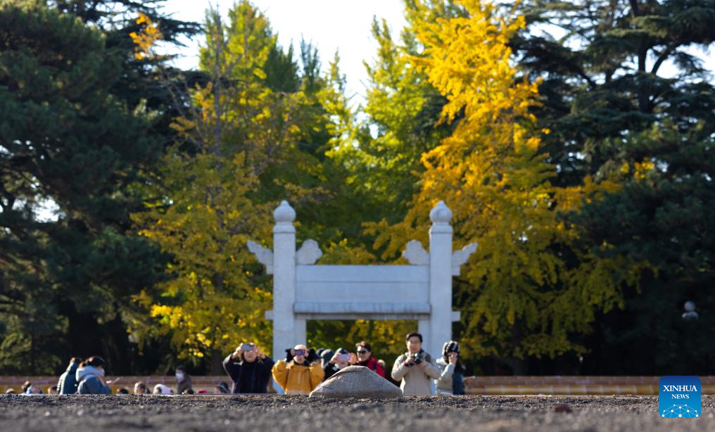 Autumn on Beijing Central Axis