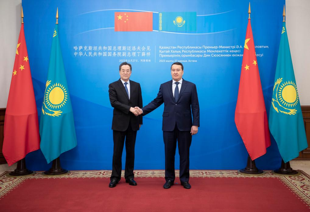 China to consolidate ties, promote cooperation with Kazakhstan: vice premier
