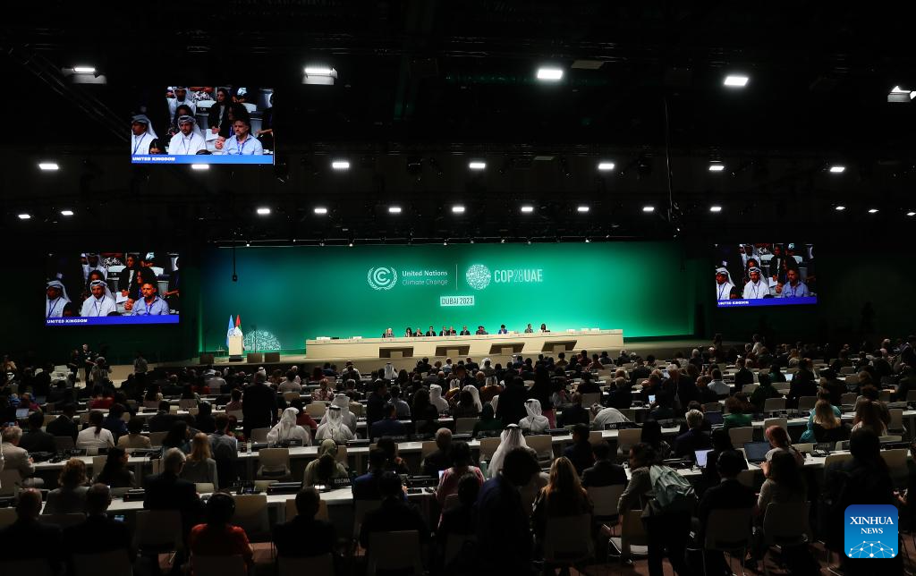 COP28 calls for accelerating global climate response in Dubai