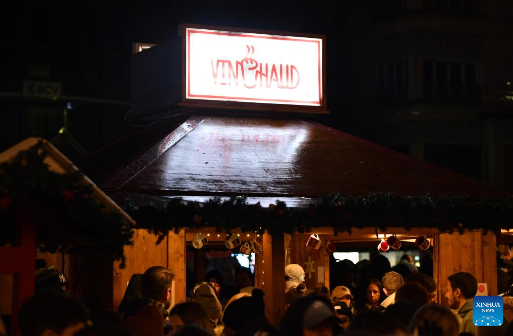 In pics: lakeside Christmas market in Montreux, Switzerland