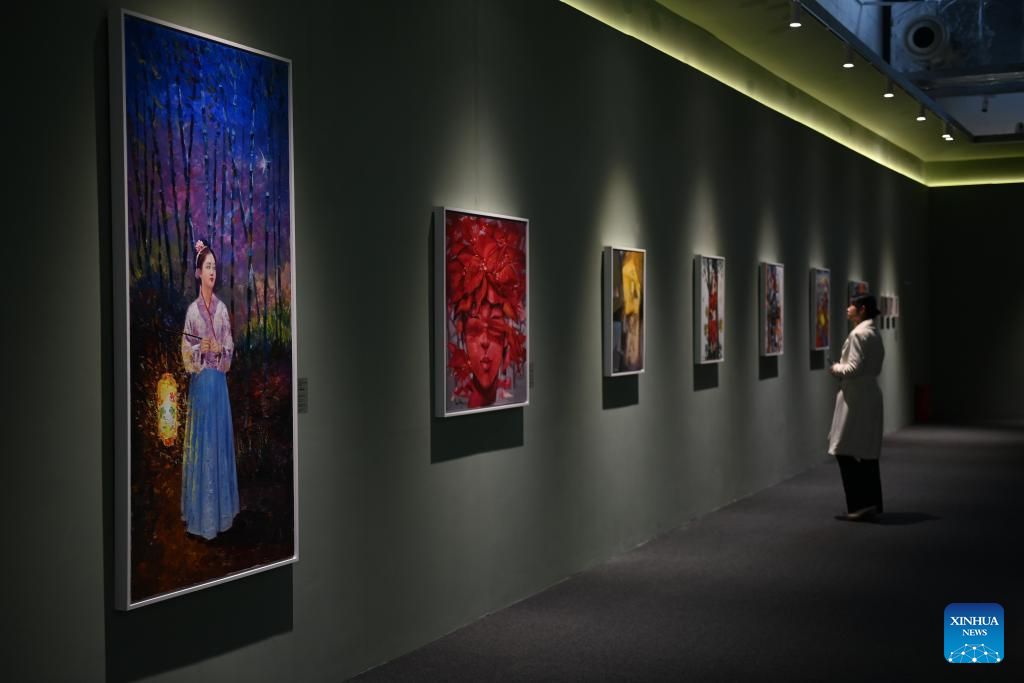 Art exhibition opens as part of Liangzhu Forum in east China