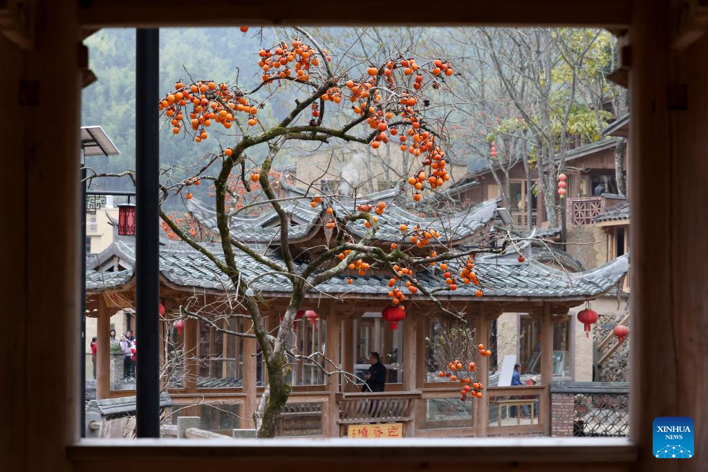 Winter scenery across China