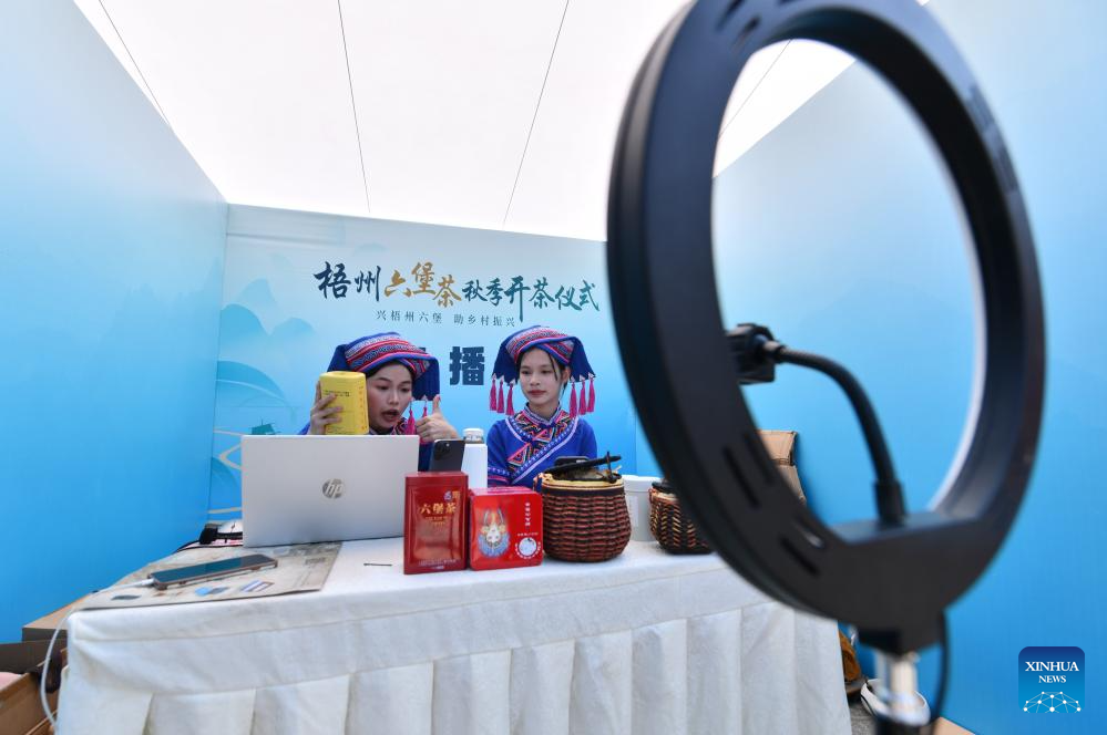 Liubao tea industry thriving in Wuzhou, S China
