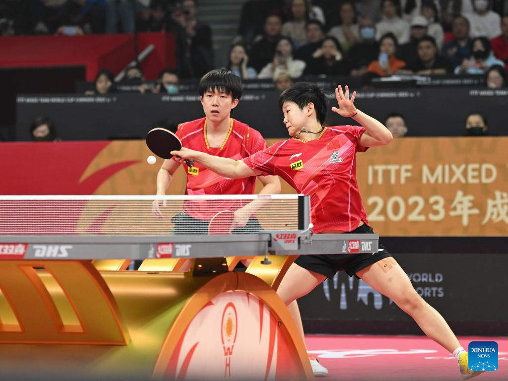 China clinches inaugural ITTF Mixed Team World Cup