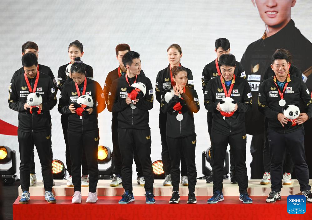 China clinches inaugural ITTF Mixed Team World Cup