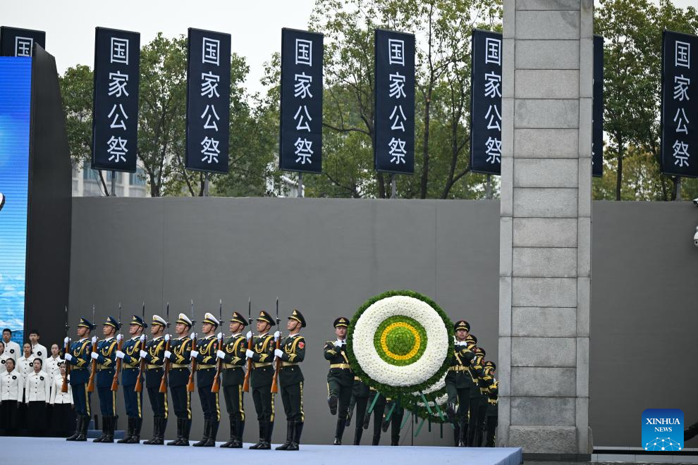 China holds national commemoration for Nanjing Massacre victims